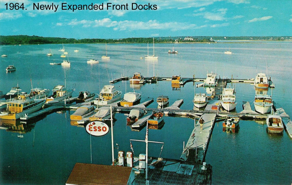 1964 Newly Expanded Front Docks