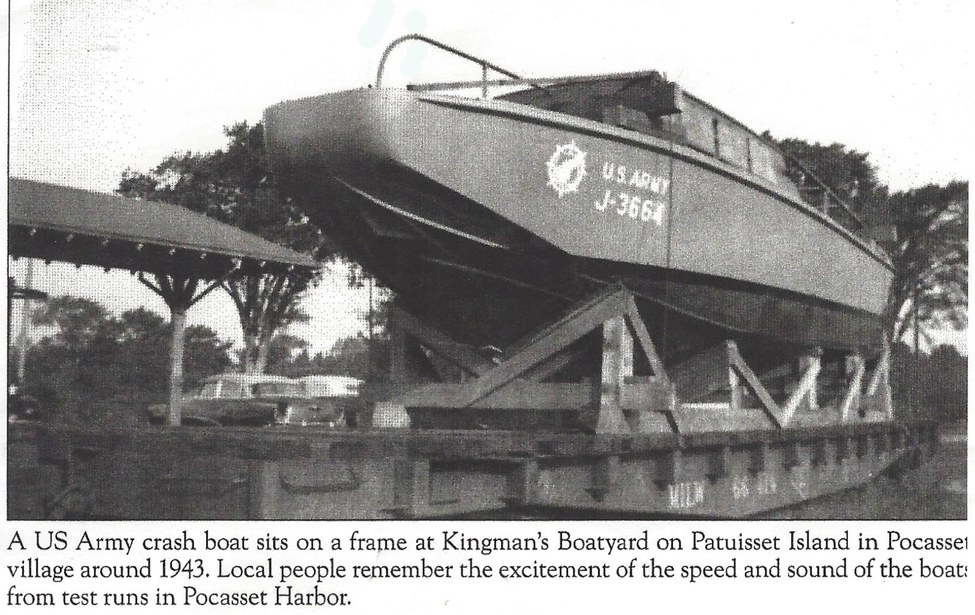 1943 Army Crash Boat Build at Patuisset Yard