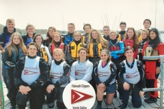 2016 Falmouth-Bourne HS Sailing Team at KYC