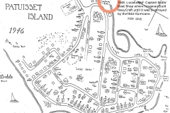 1946 Map Showing Patuisset Yard