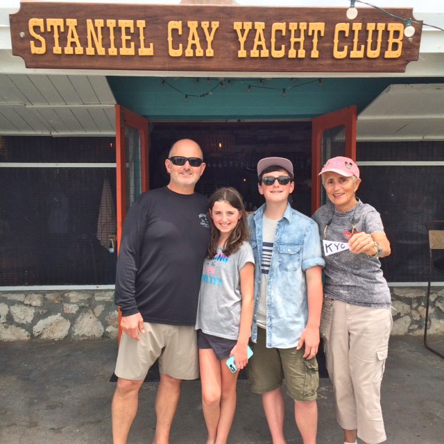 2016 Elaine Sacco & Family at Stanley Key Yacht Club FL