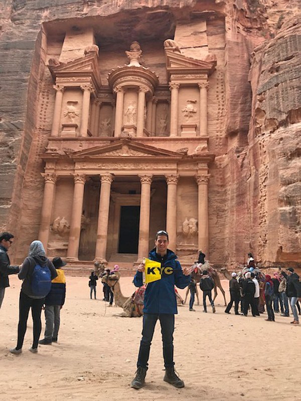 2018 Zane Salameh in Petra, Jordan