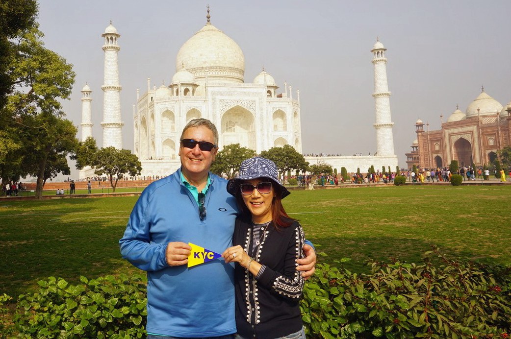 2019 Bill Shields & Judy Hsieh in India