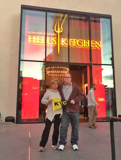 2019 Jeff & Mary Sylvia at Hell's Kitchen LA
