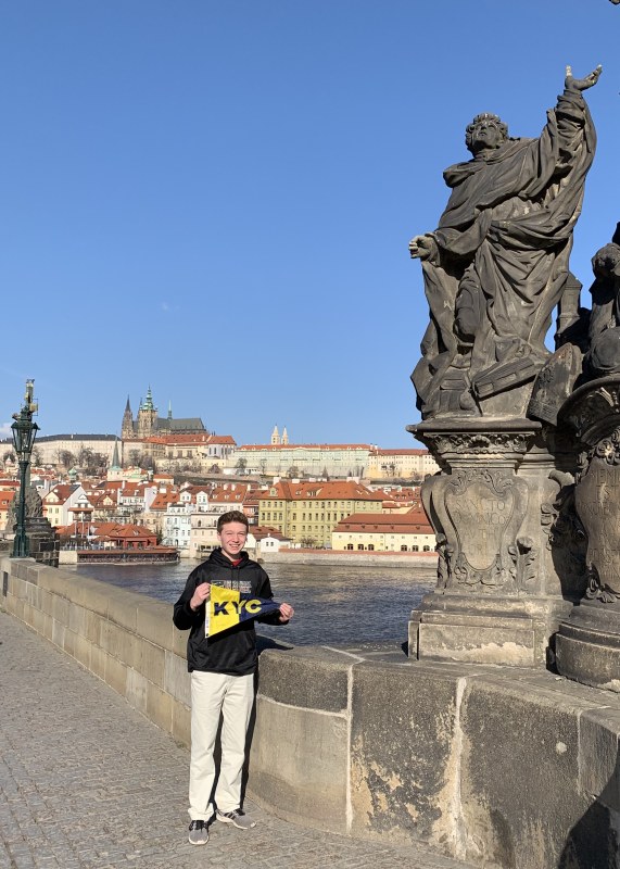 2019 Ryan Zeien in Prague, CZ