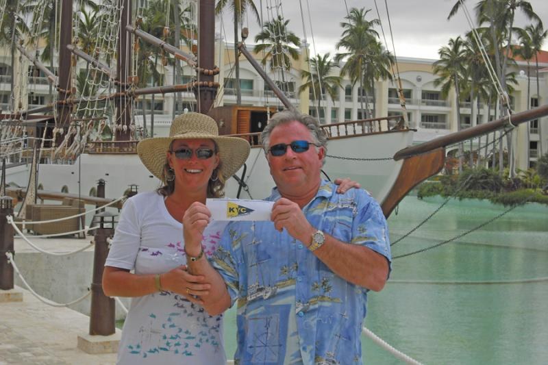 2011 Tiki Dave & Mary Beth Boegler in Punta Cana