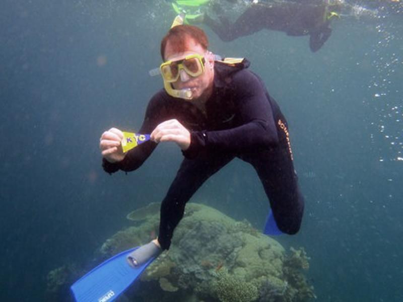 2012 Steve Gordon at the Great Barrier Reef
