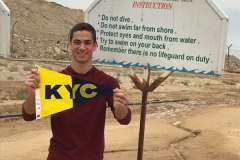 2018 Zane Salameh at the Dead Sea
