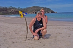 2011 Mike & Ellen Sullivan at Playa Minas in Conchal, Costa Rica