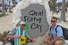 2013 Yuri Slepchuk at Great Stirrup Cay Island in the Bahamas