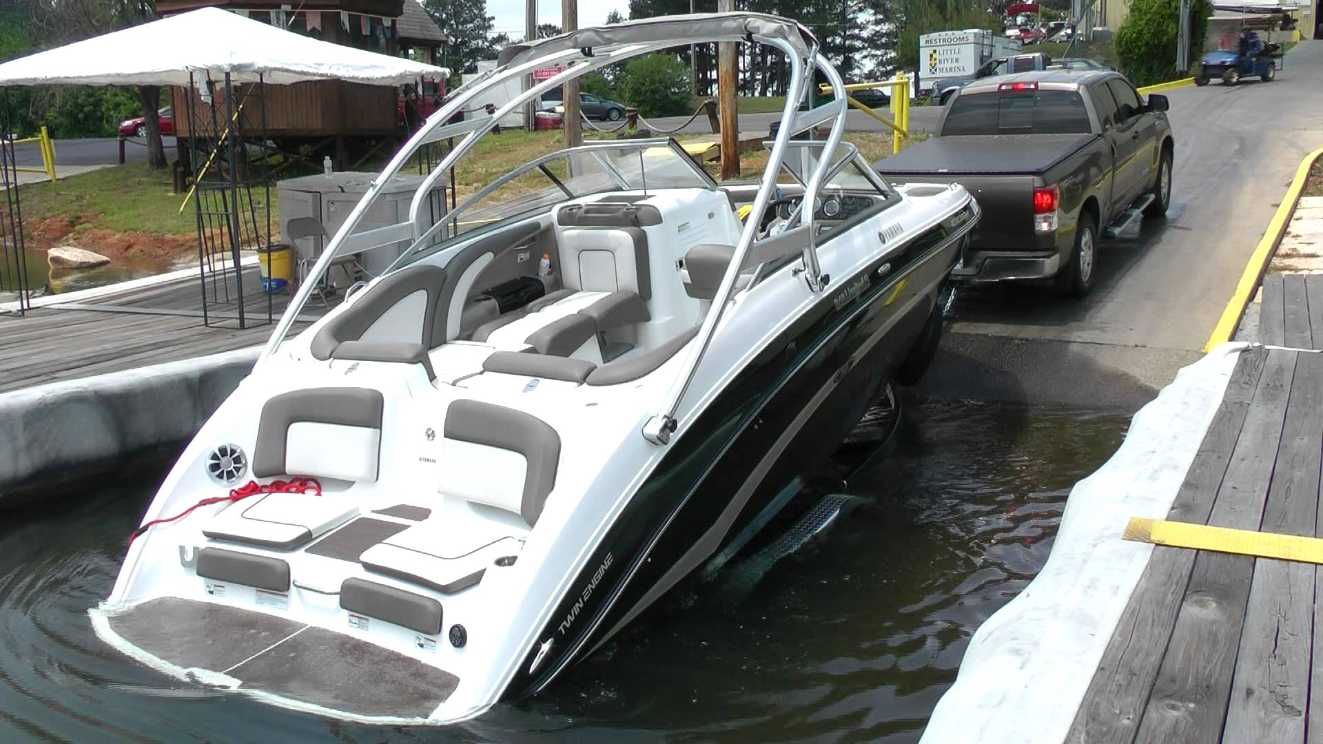 yacht boat launch