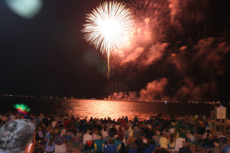 Falmouth Fireworks Kingman Yacht Center