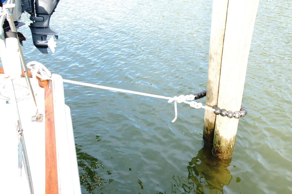 tying to a cdock with large tides tying to a cdock with large tides
