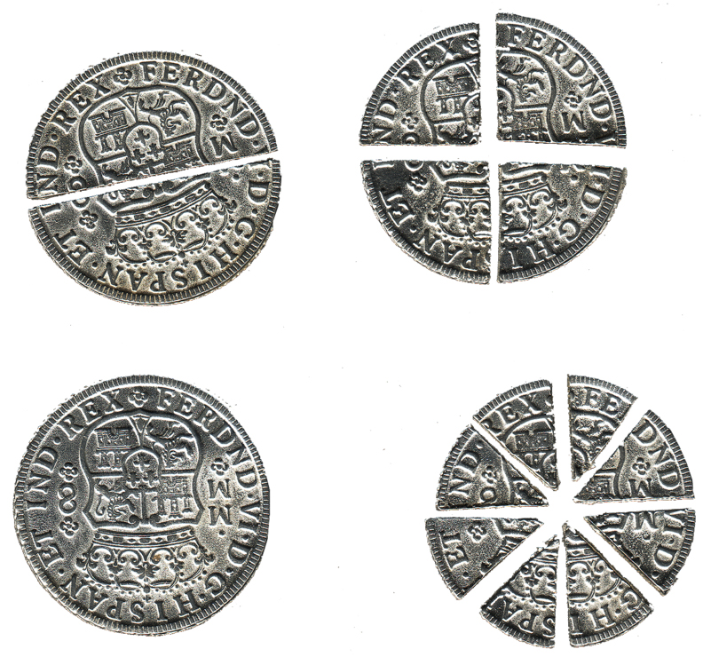 Pieces of Eight Bundle of 4 Sets Coin Game 